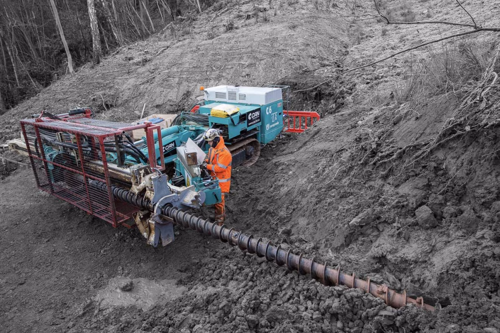 A drilling machine